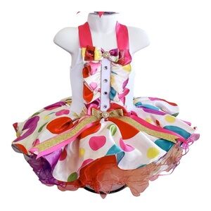 Custom Made ETsy Clown Dress